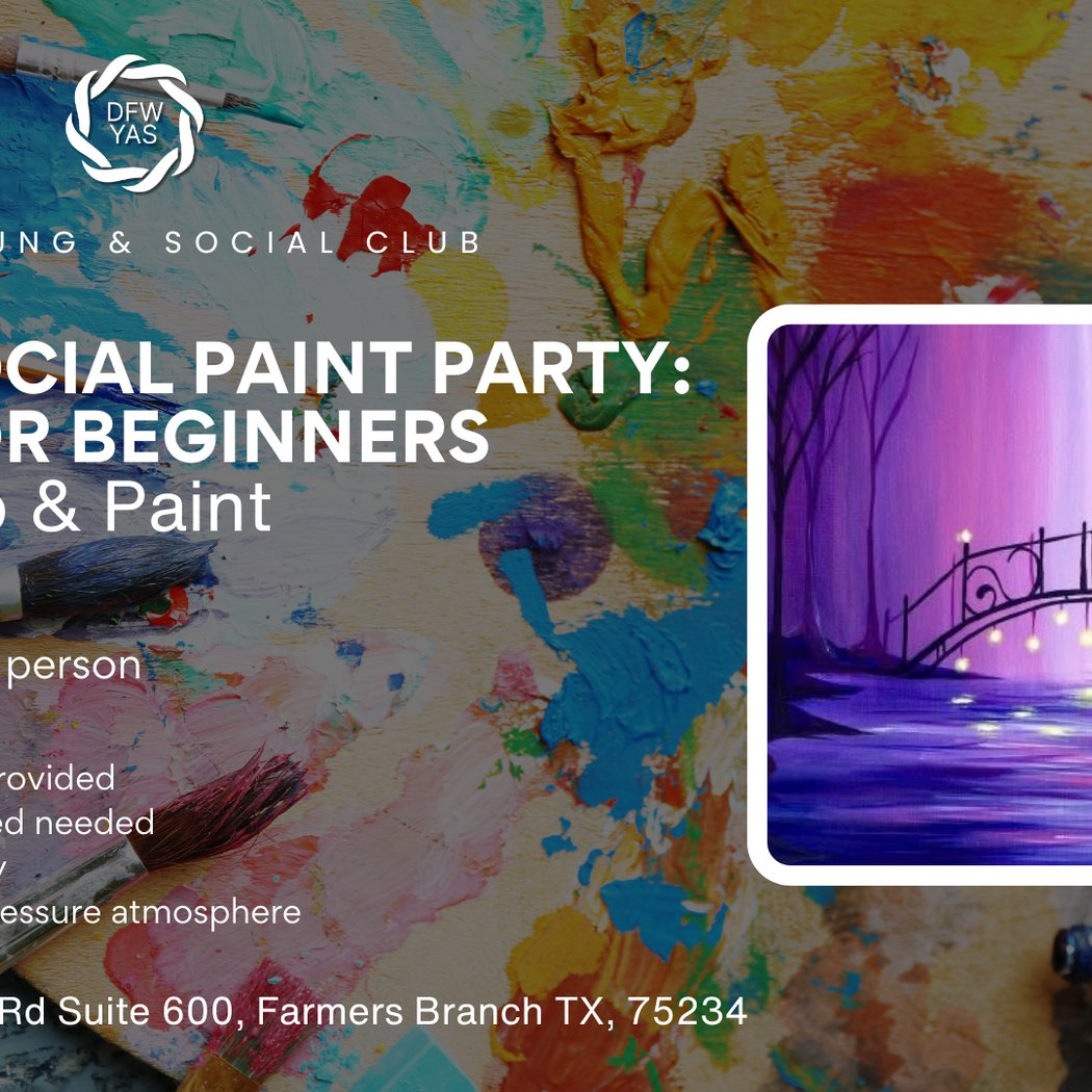 Social Paint Party for Beginners 1